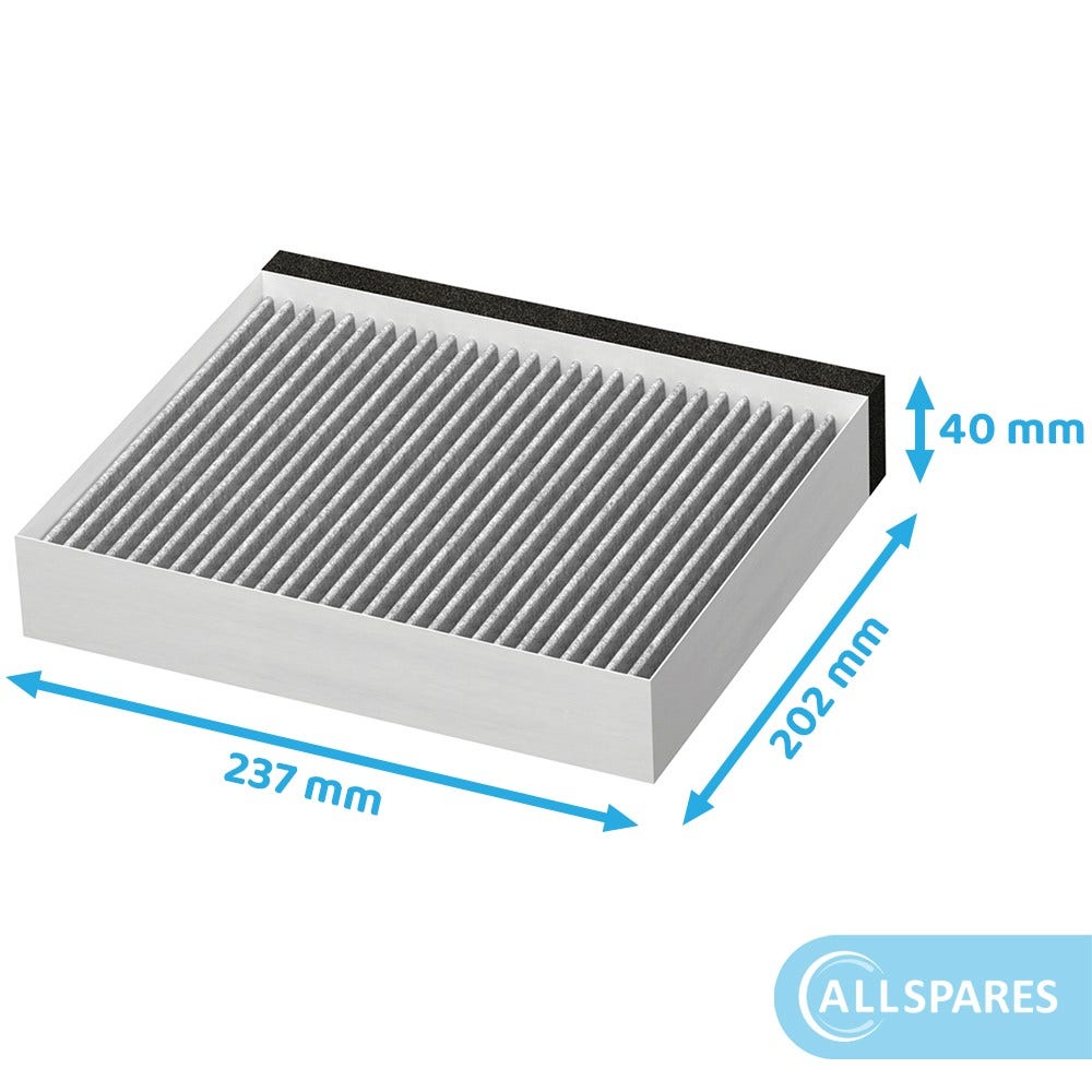 CleanAir Koolstoffilter geschikt voor Neff 11049701 / Z5101X1