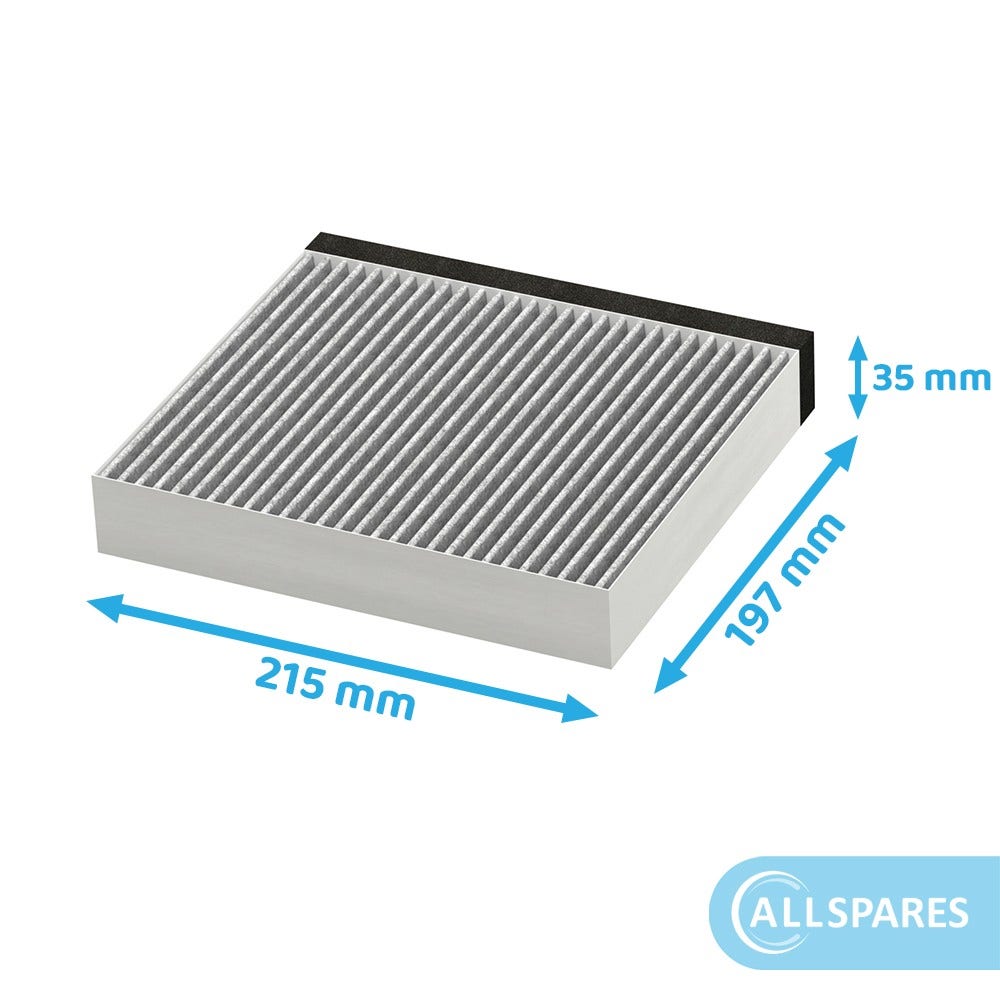 CleanAir Koolstoffilter geschikt voor Constructa 17006795 / CZ51DXA0X0