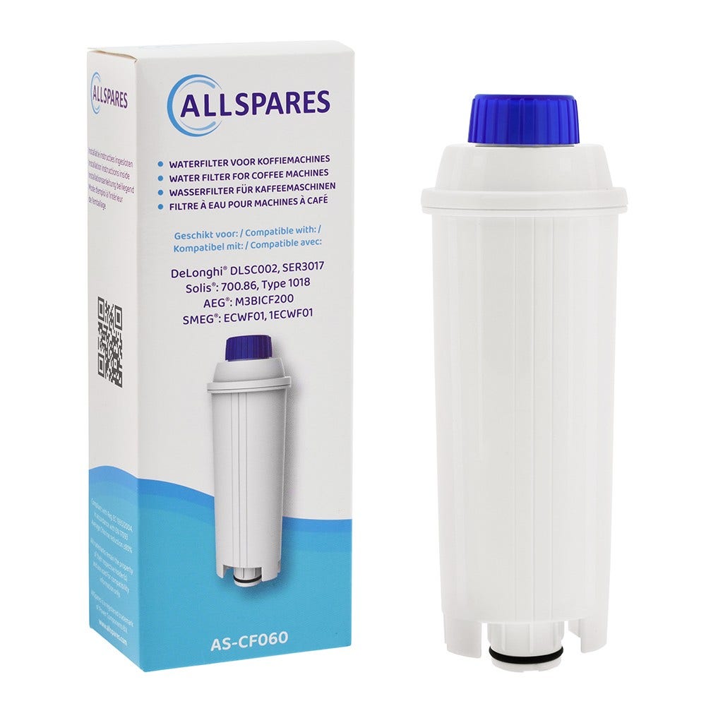 Onderhoudsset Koffiemachine Waterfilter + Ontkalker (2x100ml) geschikt voor Delonghi
