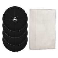 Koolstoffilter (4St.) + Metaalfilter (1St.) geschikt voor Cooke & Lewis VHB60/VHW60