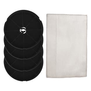 Koolstoffilter (4St.) + Metaalfilter (1St.) geschikt voor Cooke & Lewis VHB60/VHW60