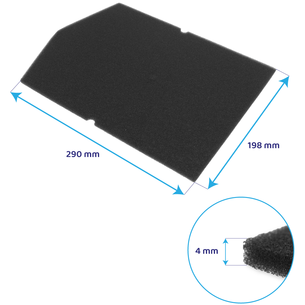 Deurfilter Droger geschikt voor Miele 6057930 (3st.)