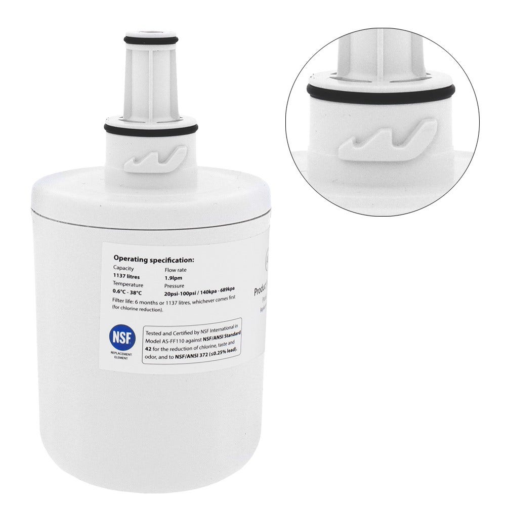 Vervangingsset Koelkast Luchtfilter + Waterfilter geschikt voor Samsung
