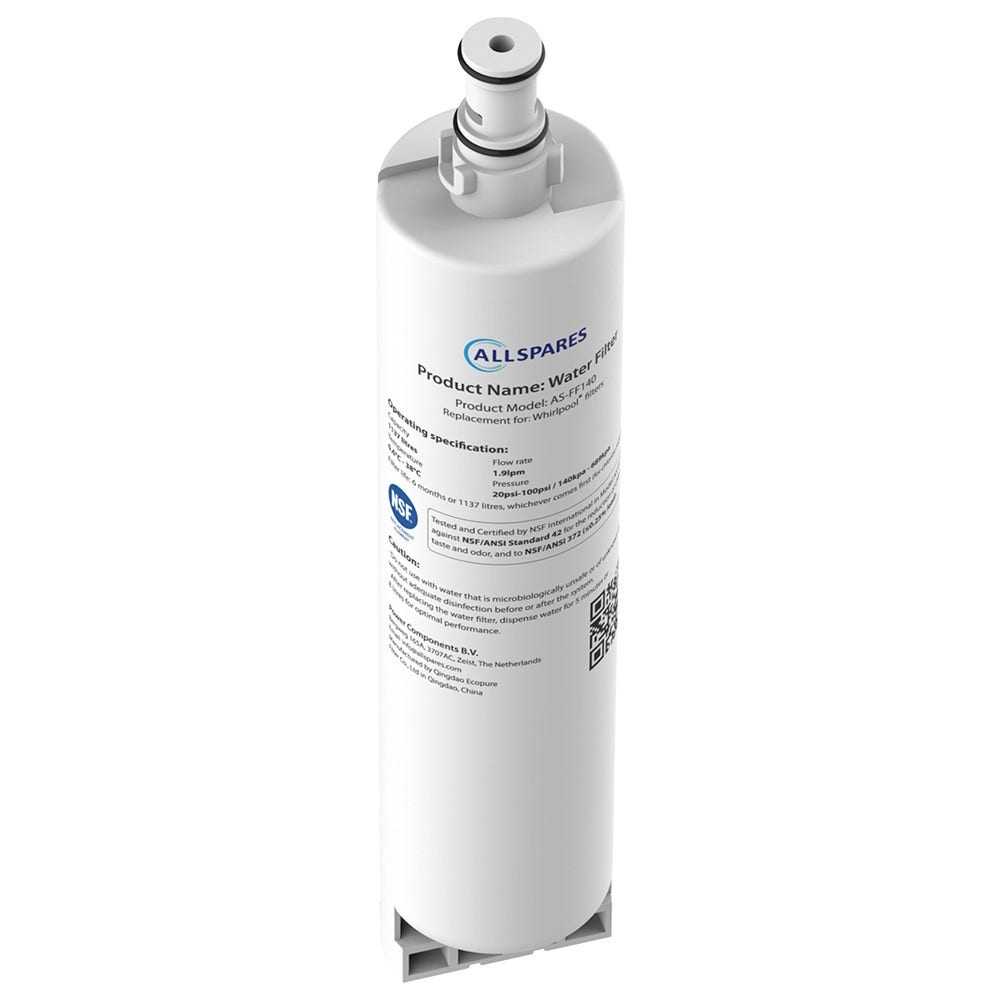Waterfilter geschikt voor Bauknecht SBS002 / SBS200 / SBS103