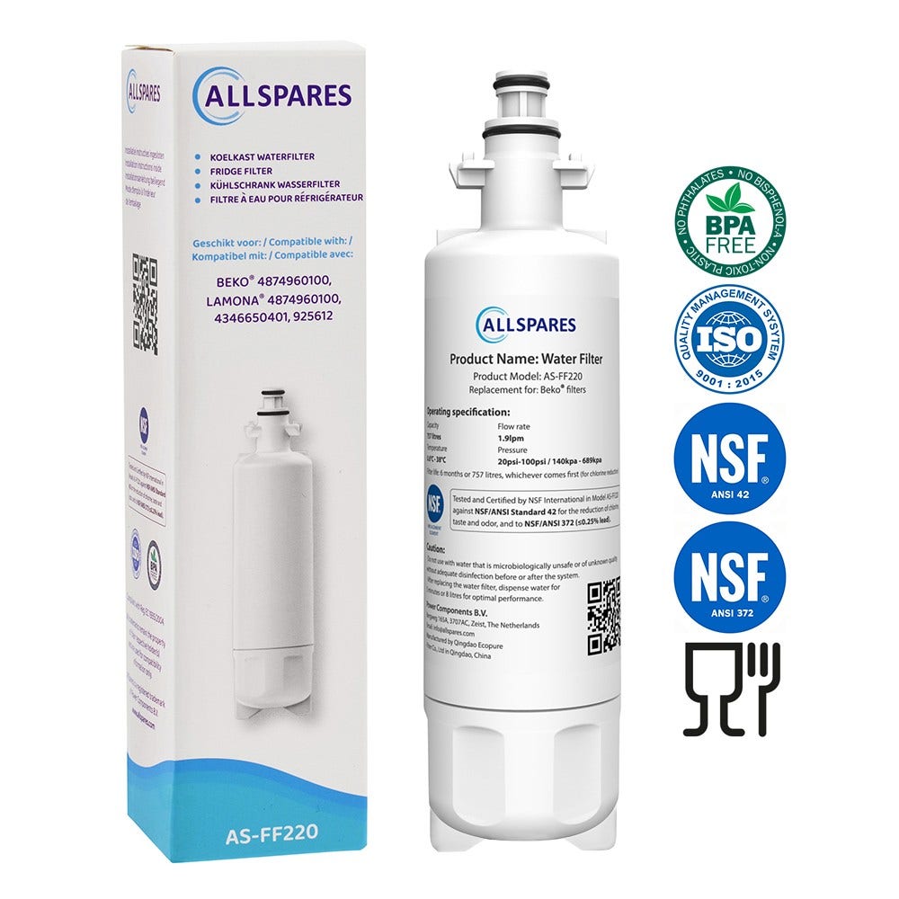 Waterfilter geschikt voor Electrolux 2087518011