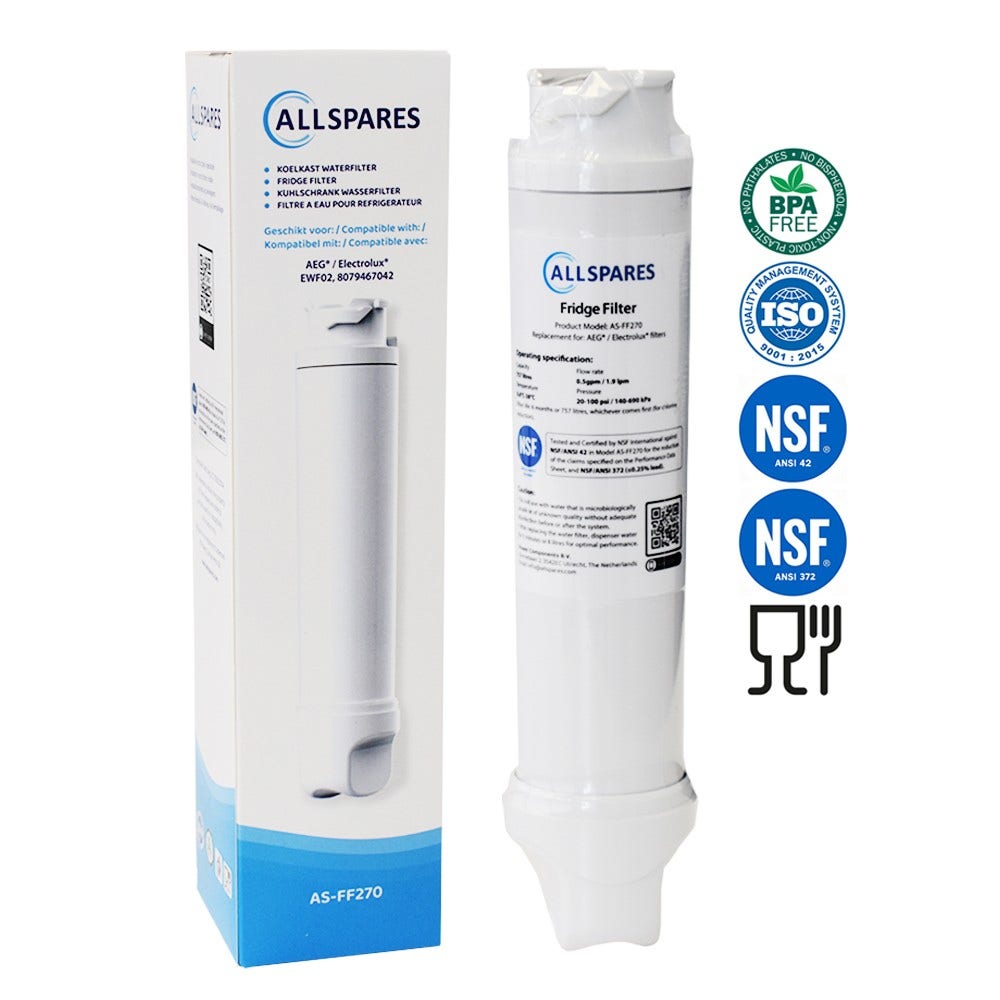 AllSpares Waterfilter EWF02 / 8079467042