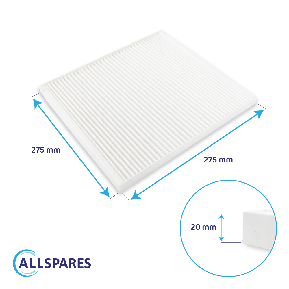 Filter F7/G4 geschikt voor Vasco DX4 / DX5 / DX6 (2st.)