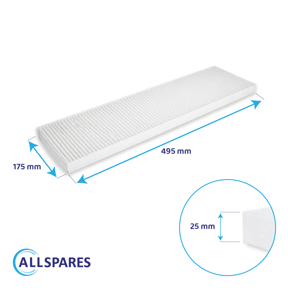 Filter Coarse 65% geschikt voor Buva EcoStream (2st.)