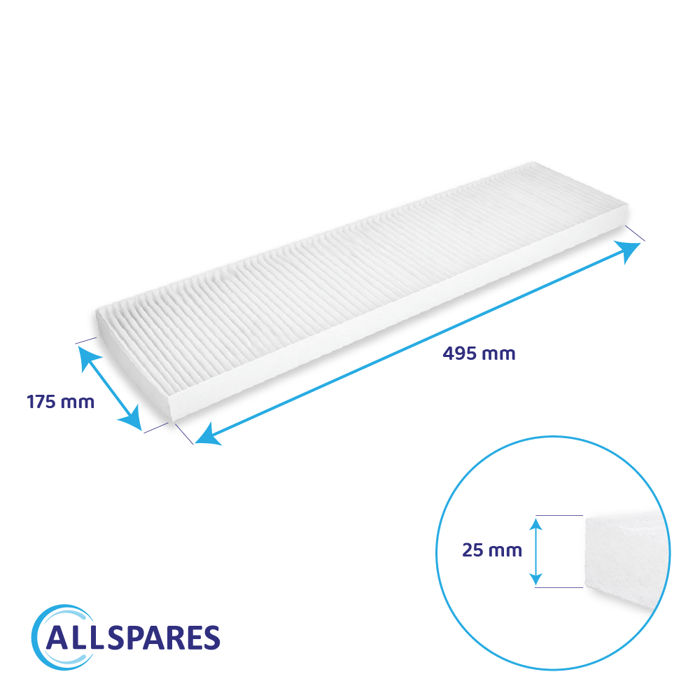 Filter ePM1 55% / Coarse 65% geschikt voor Buva EcoStream (2st.)