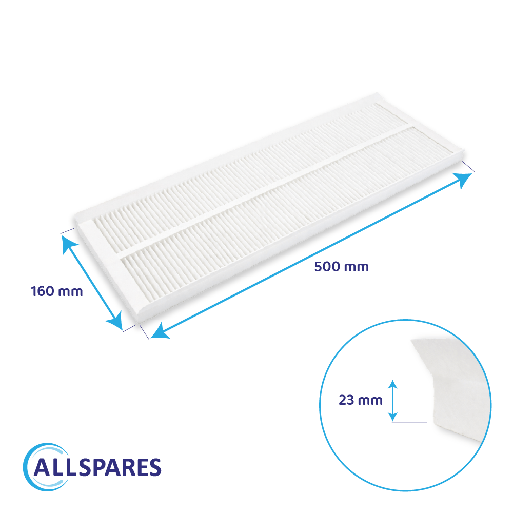 Filter G4 geschikt voor Zehnder ComfoAir Q350 / Q450 / Q600 (2st.)