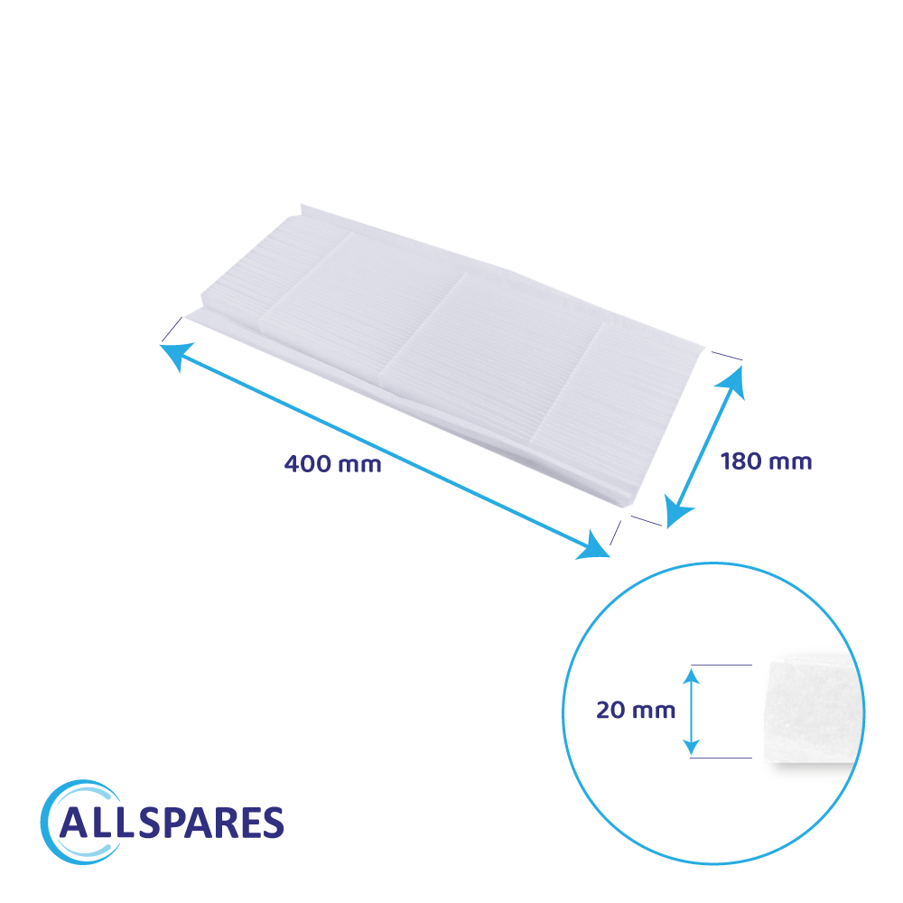Filter G4 geschikt voor Itho Daalderop HRU BVF / HRU ECO 350 HR (2st.)