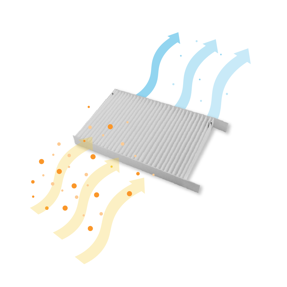 Filter F7/G4 geschikt voor Zehnder ComfoSpot 50 (2st.)
