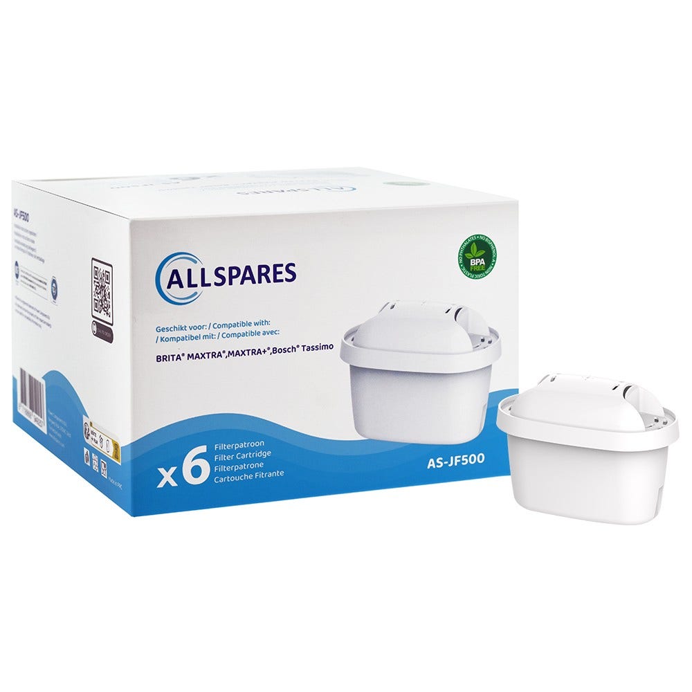 Waterfilter geschikt voor BRITA MAXTRA+ (6-Pack)