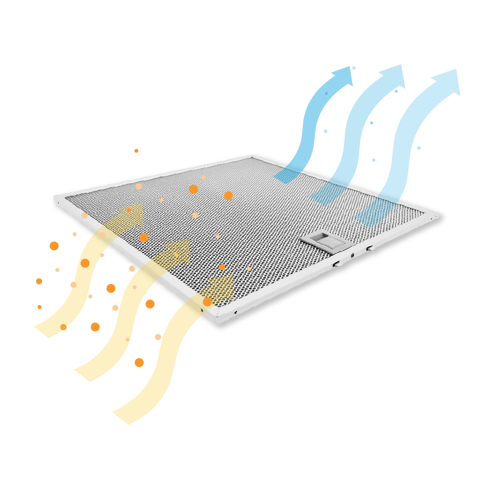 Metaalfilter 320x330mm geschikt voor Balay 362381 / 00362381