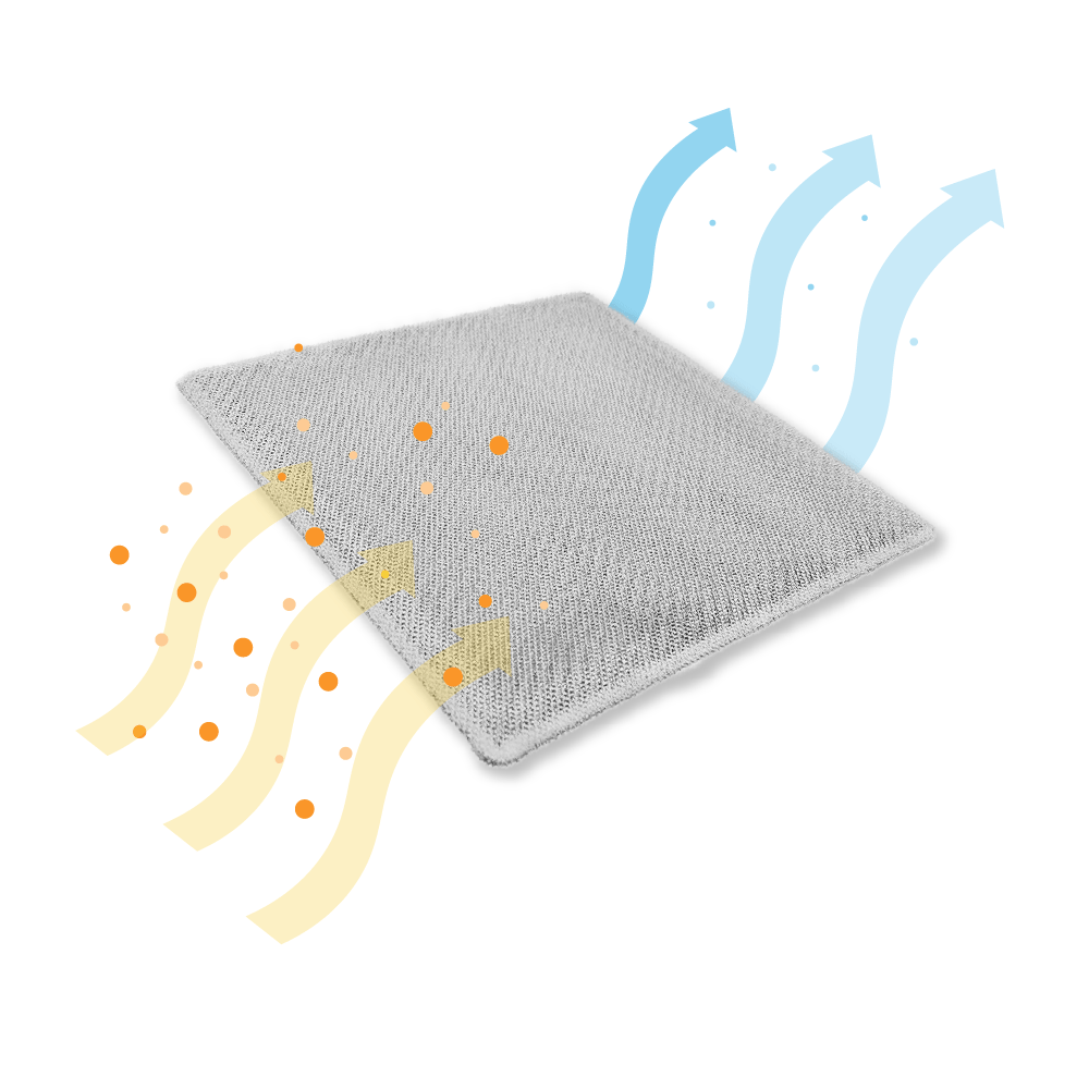 Metaalfilter 284x283mm geschikt voor Balay 298619 / 00298619