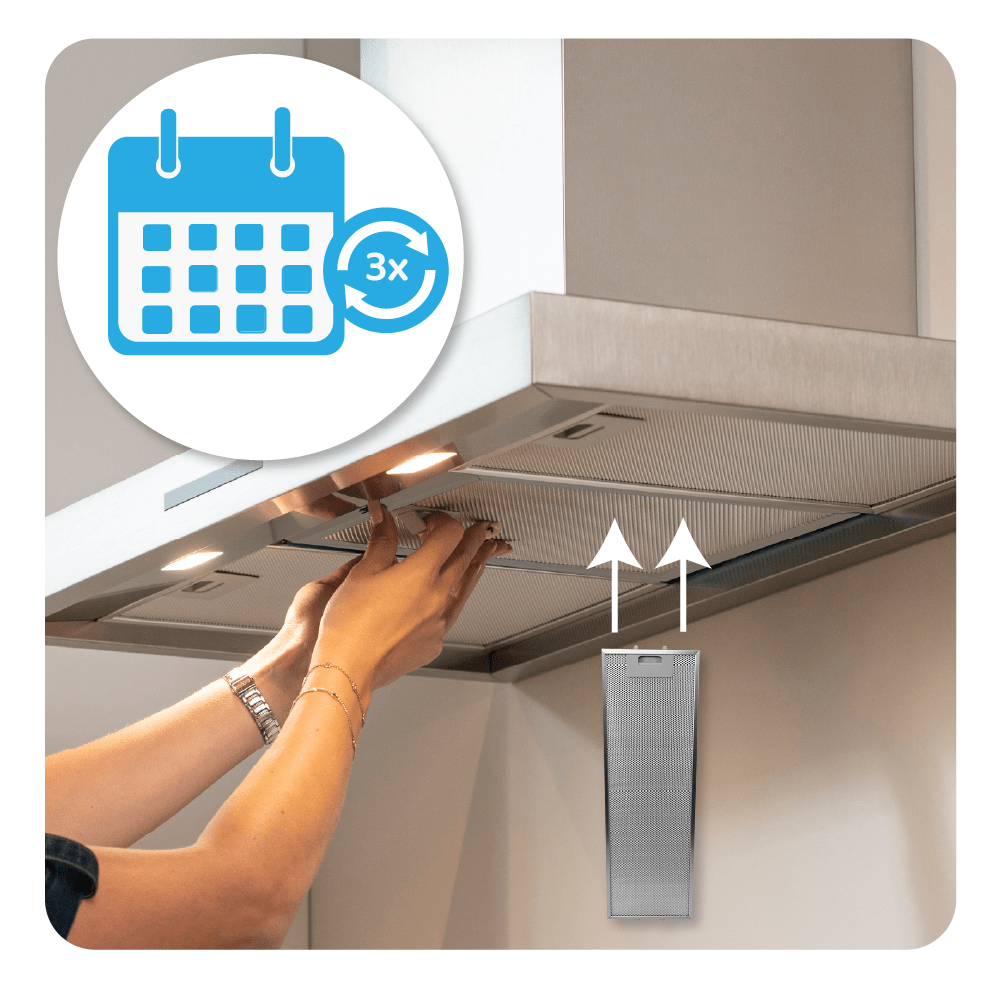 Metaalfilter 532x176x9mm geschikt voor Whirlpool 481248058305