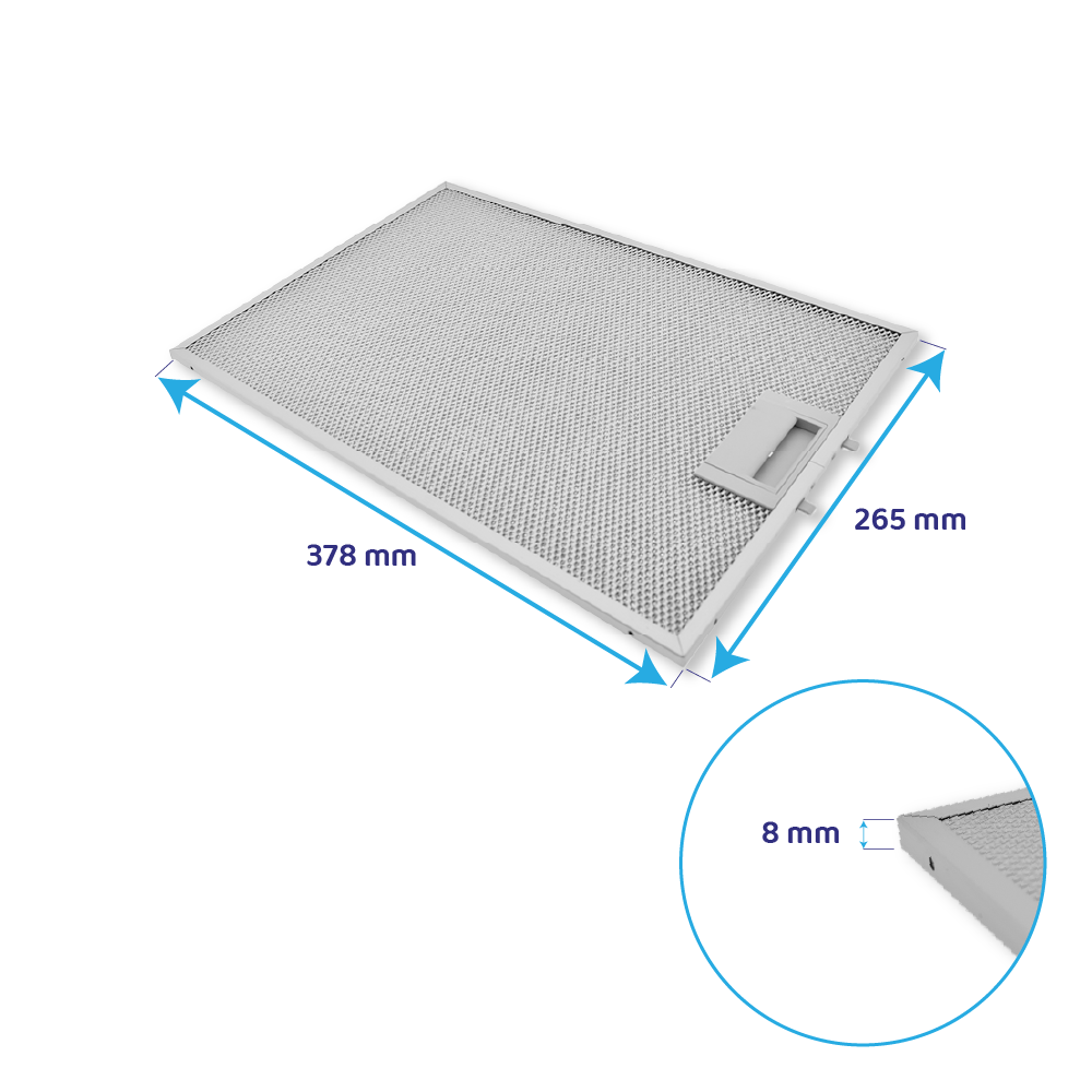 Balay Metaalfilter 378x265mm 11025757