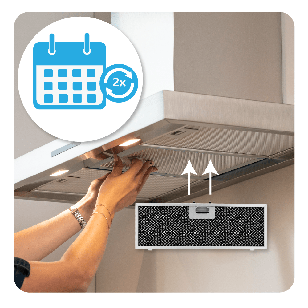 Longlife Koolstoffilter geschikt voor Electrolux OdourClean Plus MCFB86PL / 9029865830