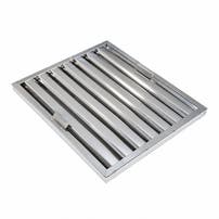 Lamellenfilter 500x400x25mm voor Horeca Afzuigkap