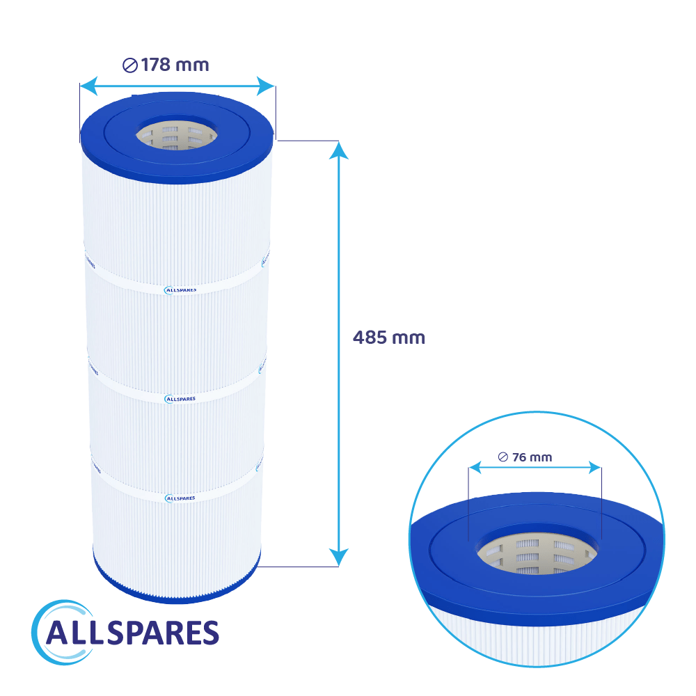 Zwembad Waterfilter geschikt voor Poolex ThinClear 680 / PF-TCR680 / TCR680 / ThinClear Multi