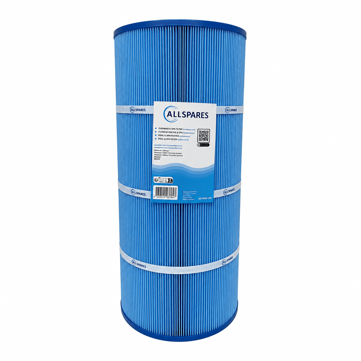 Zwembad Waterfilter geschikt voor Waterair CW100 (antibacterieel)