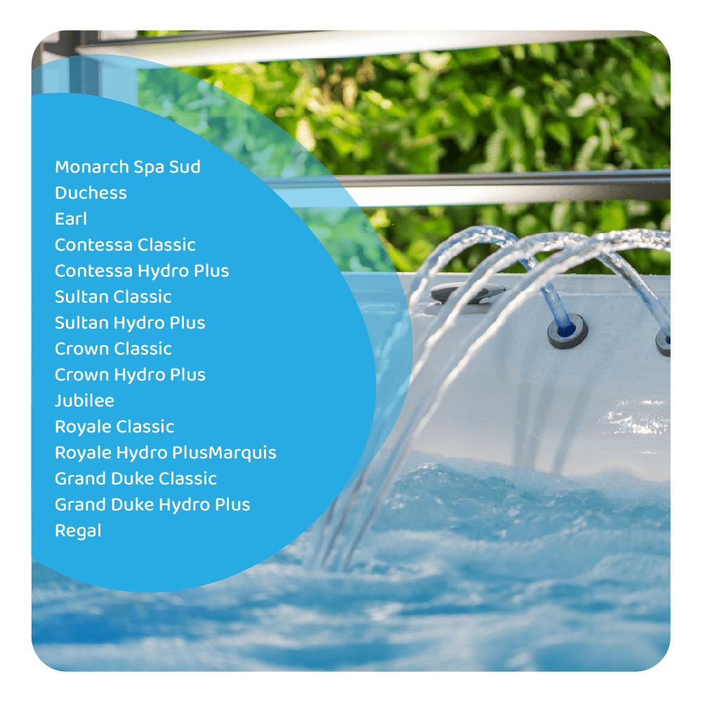 Spa Waterfilter geschikt voor Monarch Spa Sud / MS50