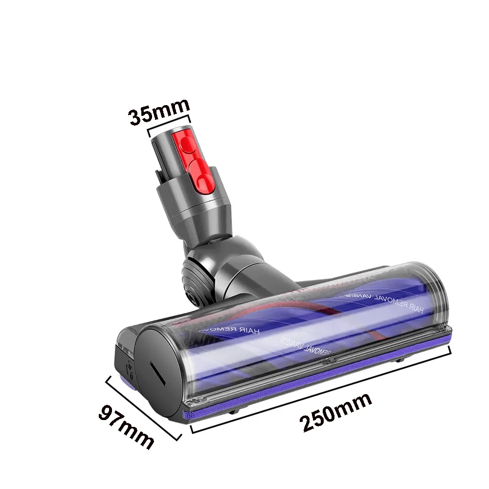 Gemotoriseerde Zuigmond 225mm geschikt voor Dyson V7 / V8 / V10 / V11 / V12