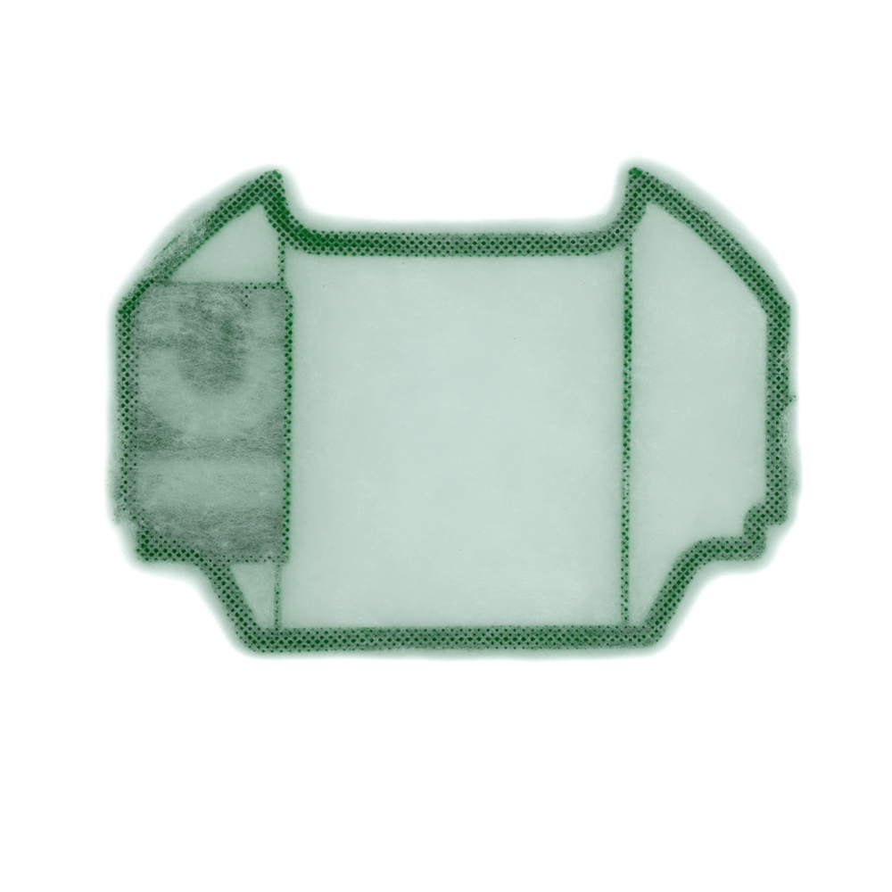 Motorbeschermingsfilter Stofzuiger geschikt voor Vorwerk Kobold VK7 (3St.)