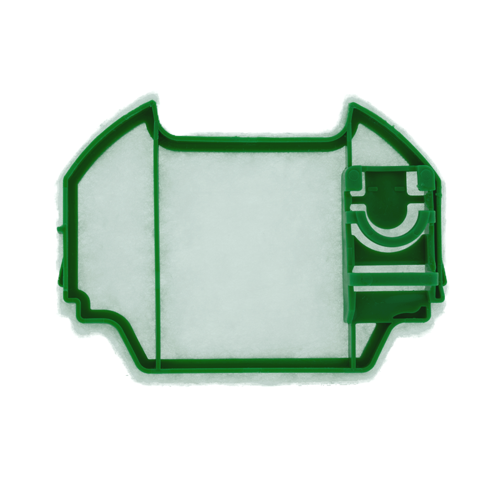 Motorbeschermingsfilter Stofzuiger geschikt voor Vorwerk Kobold VK7 (3St.)