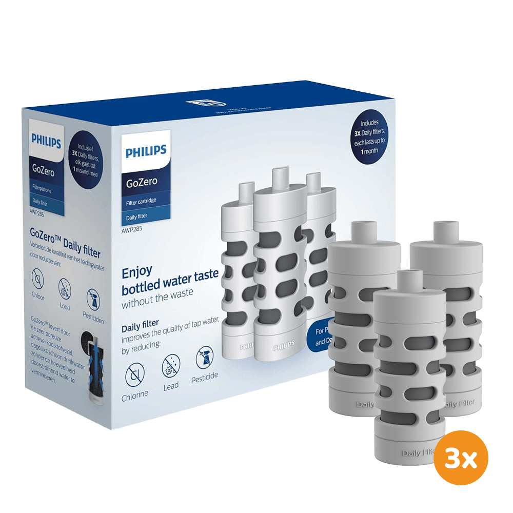 Philips GoZero Daily Filterpatroon (3st.) 