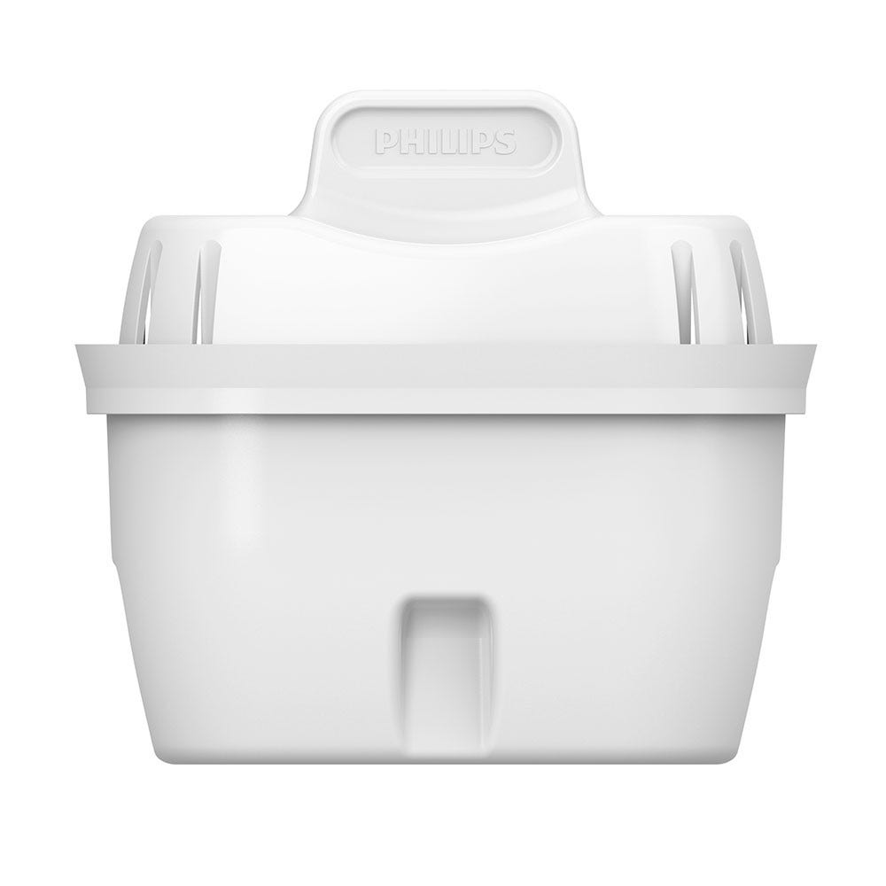 Philips Waterfilterkan 2.6L + 3 Micro X-Clean Waterfilter (filtert PFAS) AWP2933WHT3