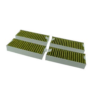 CleanAir Plus Koolstoffilter geschikt voor Constructa CV430235 / CV431235 (4st.)