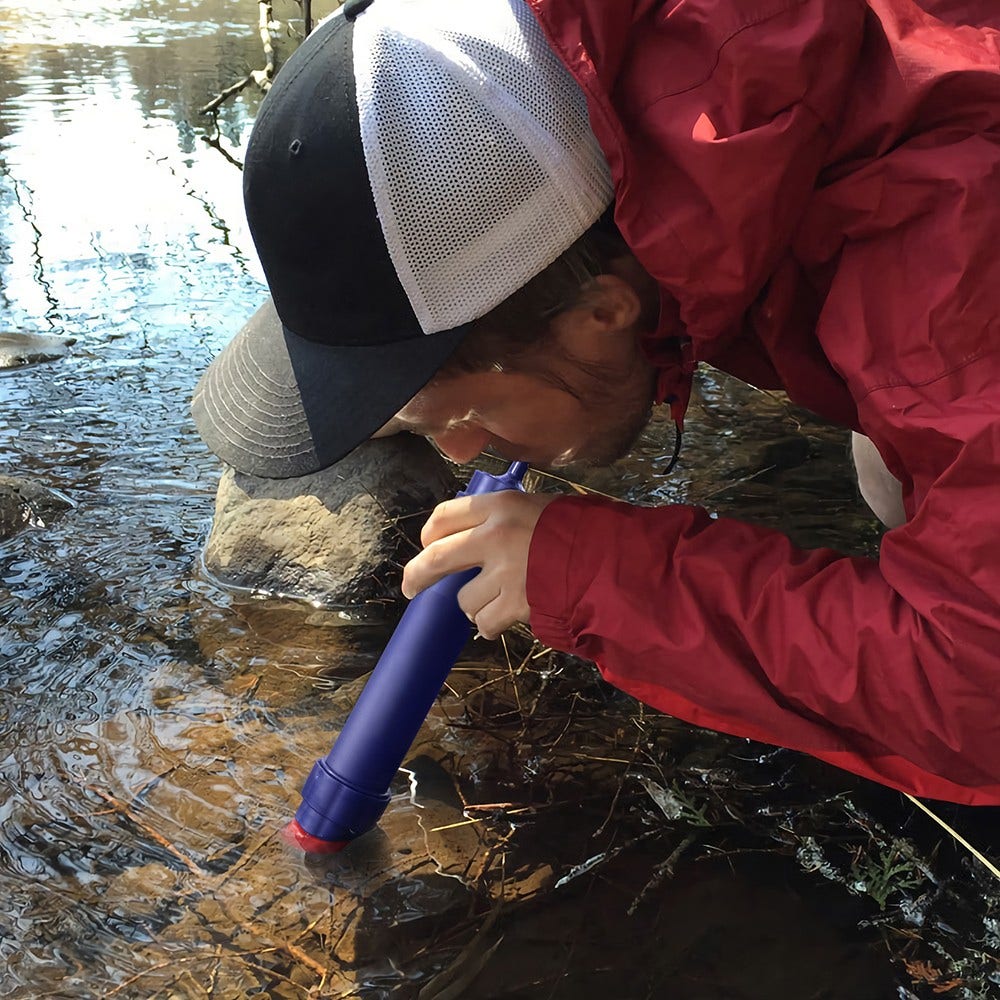Allspares Mini Outdoor Waterfilter - Voor Kamperen, Hiken en Survival AS-ADV020