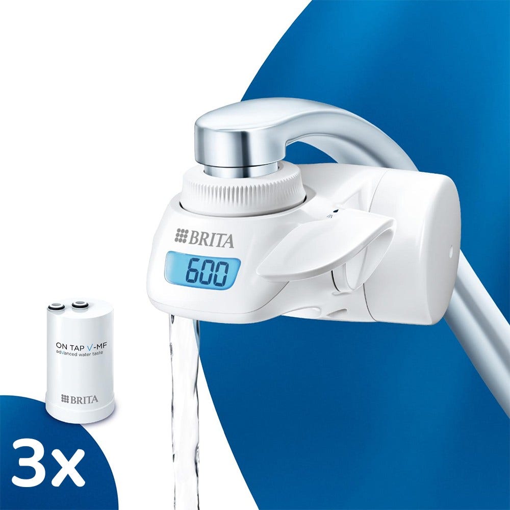 BRITA ON TAP Pro V-MF Waterfiltersysteem >0,5 micron + 3 filters
