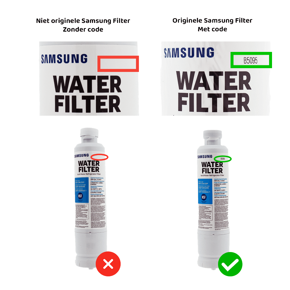 Origineel Samsung Waterfilter HAF-CIN/EXP / DA29-00020B