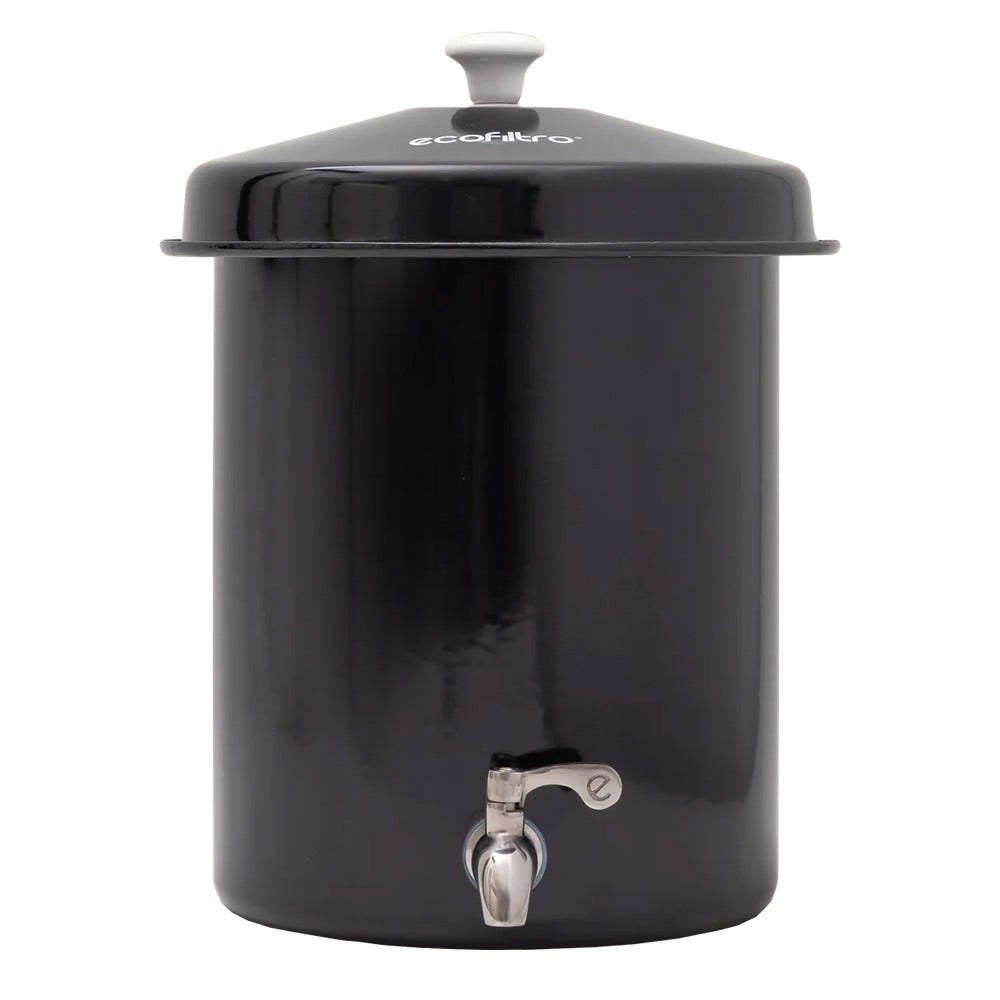 Ecofiltro Waterfilter 5L Starterset Zwart (filtert PFAS)