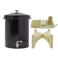 Ecofiltro Waterfilter 5L Starterset Zwart (filtert PFAS)