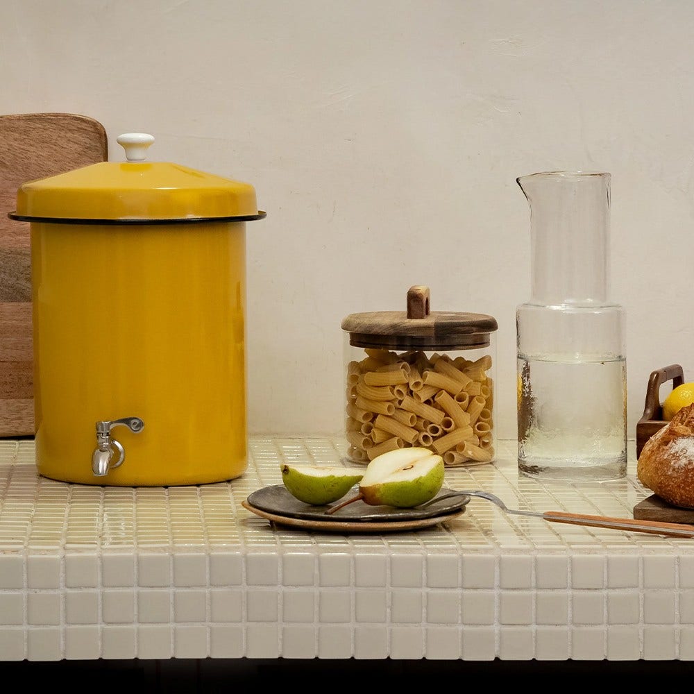 Ecofiltro Waterfilter 5L Geel (filtert PFAS) 
