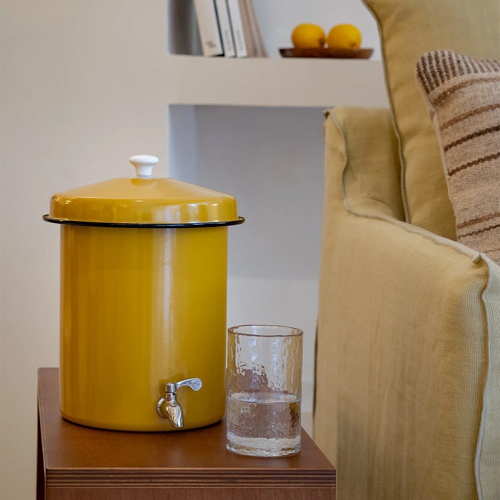 Ecofiltro Waterfilter 5L Geel (filtert PFAS) 