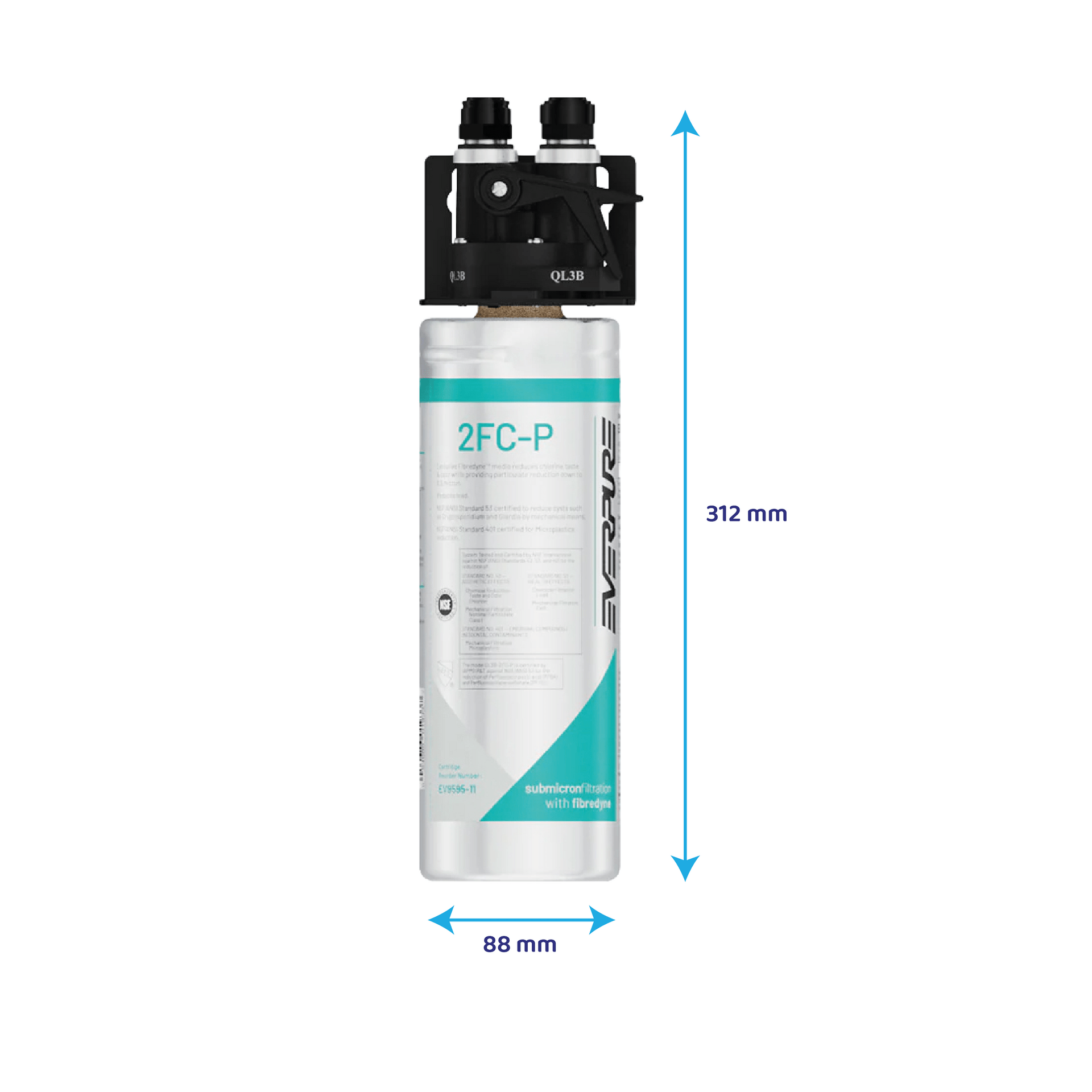 Everpure Waterfiltersysteem 2FC-P