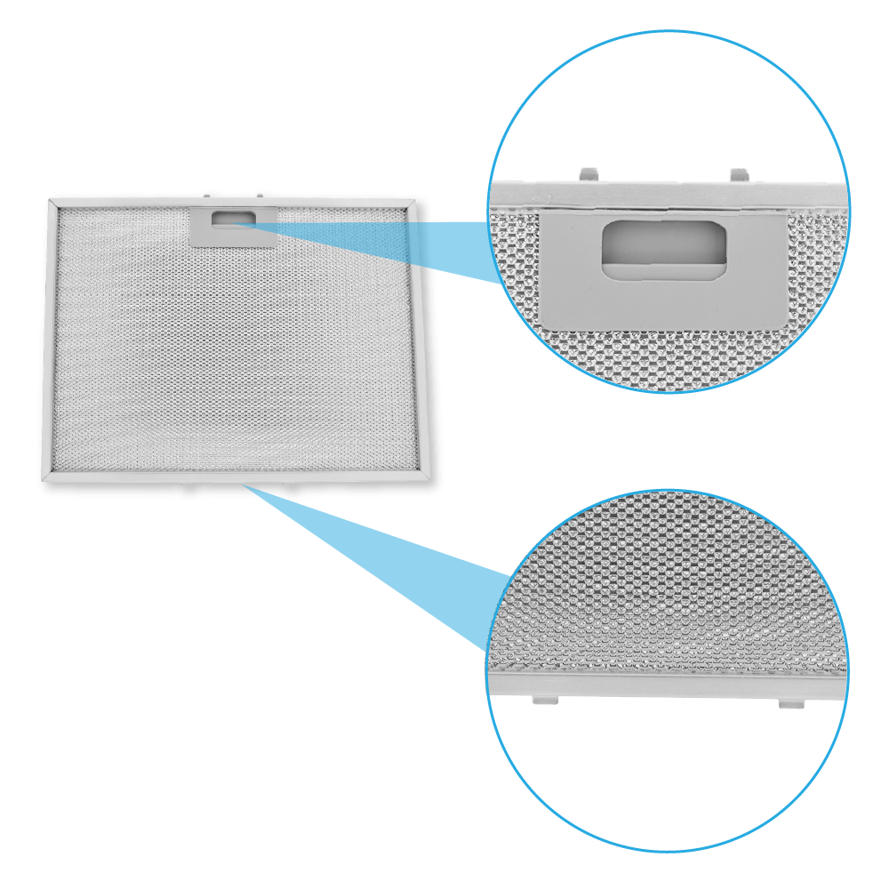 Whirlpool Metaalfilter 360x270mm C00515919