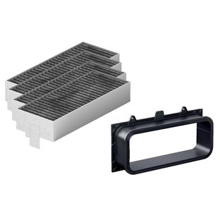 CleanAir Premium Koolstoffilterset Made in Germany met Extra Actieve Koolstof geschikt voor Constructa 17004796 / CZ9VRCR0 (4st.)