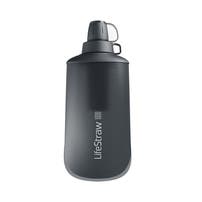 LifeStraw Peak Series Opvouwbare Knijpfles 1l Dark Mountain Gray