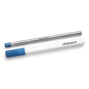LifeStraw Sip Filterrietje RVS - Stormblauw