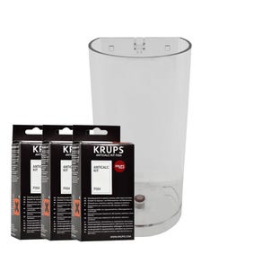 Krups Onderhoudsset Koffiemachine Waterreservoir + 3x Ontkalkingsset