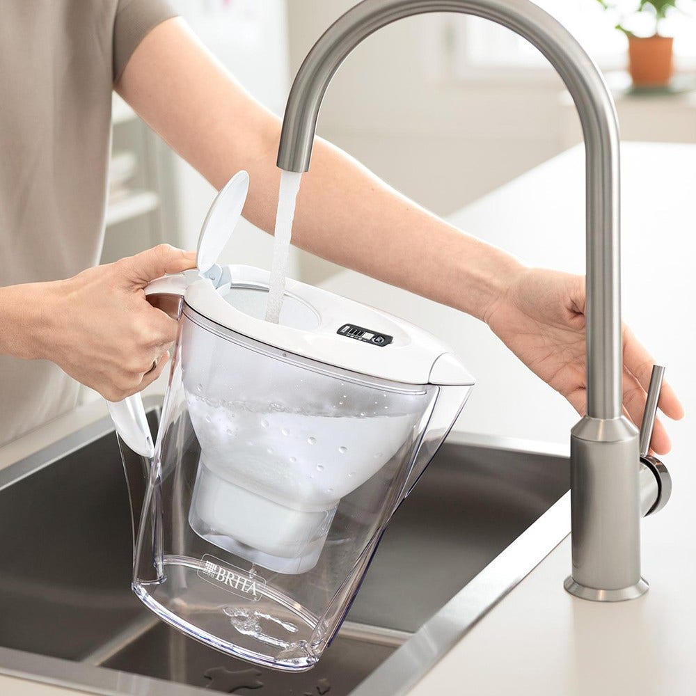 BRITA Marella Waterfilterkan 2.4L + MAXTRA PRO Waterfilter 1051118 (filtert PFAS)