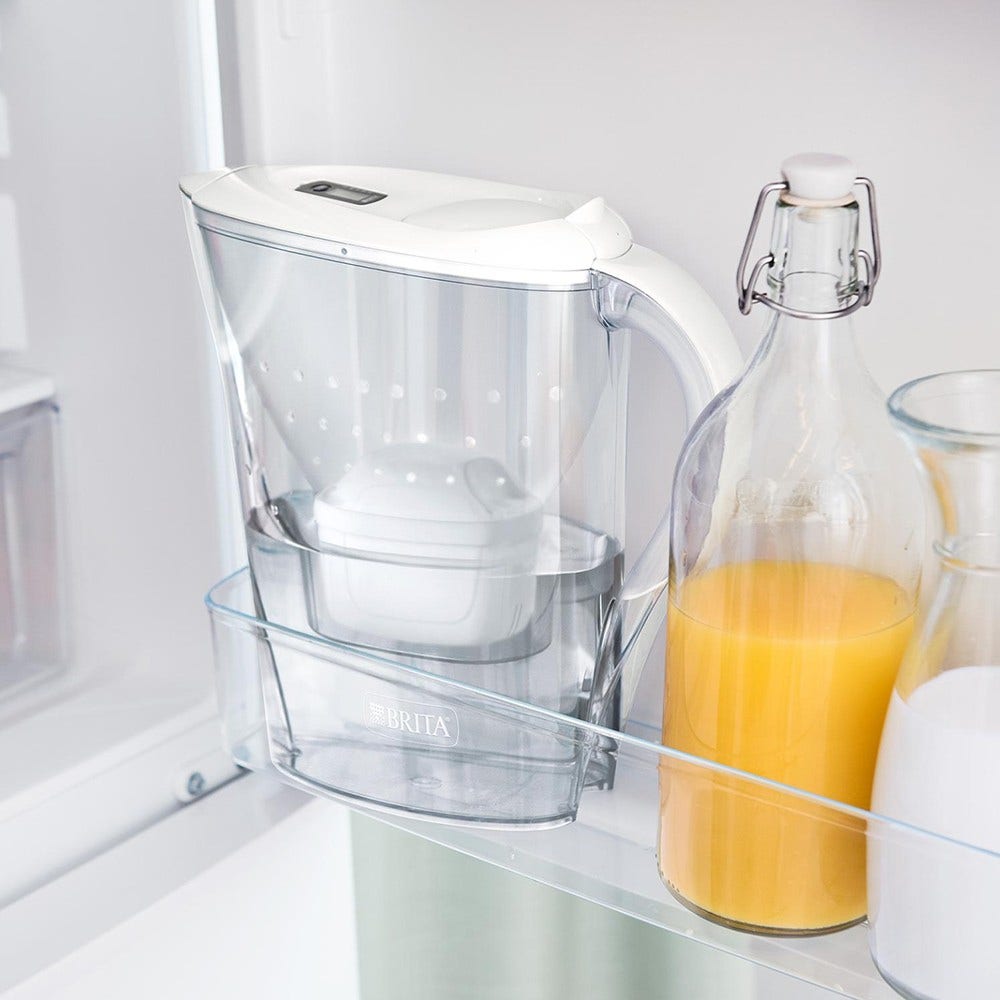 BRITA Marella Waterfilterkan 2.4L + 6 MAXTRA PRO Waterfilters 1051132 (filtert PFAS)