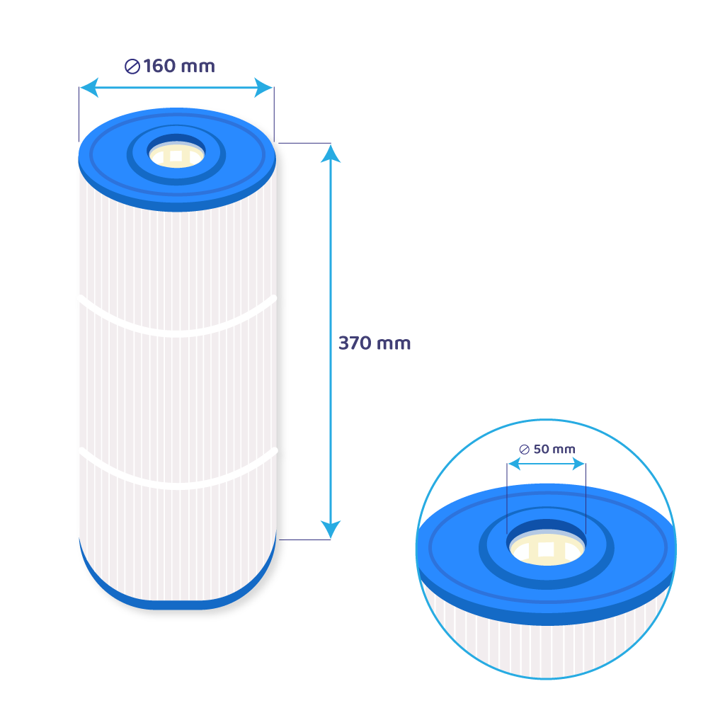 Zwembad Waterfilter geschikt voor WaterCo MultiCyclone Ultra