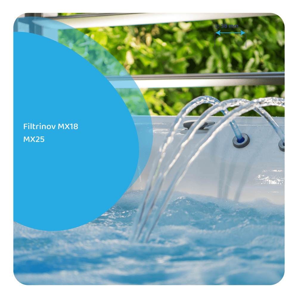 Darlly Zwembad Waterfilter Filtrinov MX18 / MX25