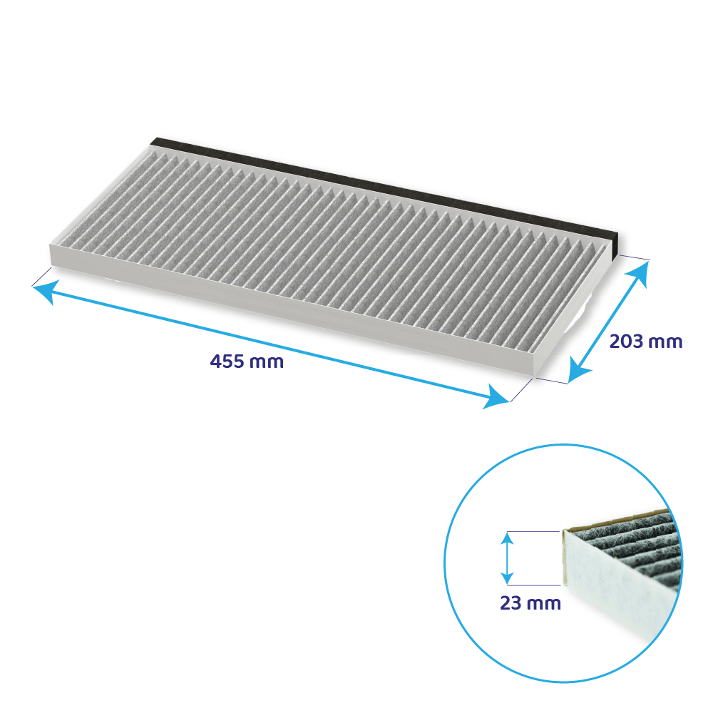 Blaupunkt CleanAir Koolstoffilter 17006837